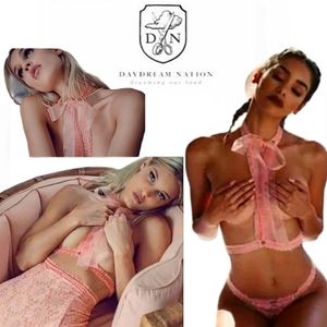 NWT Daydream Nation Dolls Kill OS Blush Princess Adjustable Necklace Harness